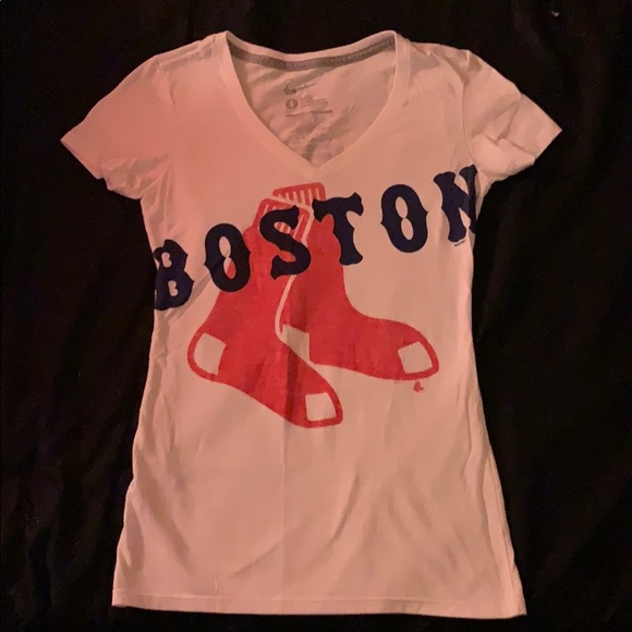 white red sox shirt